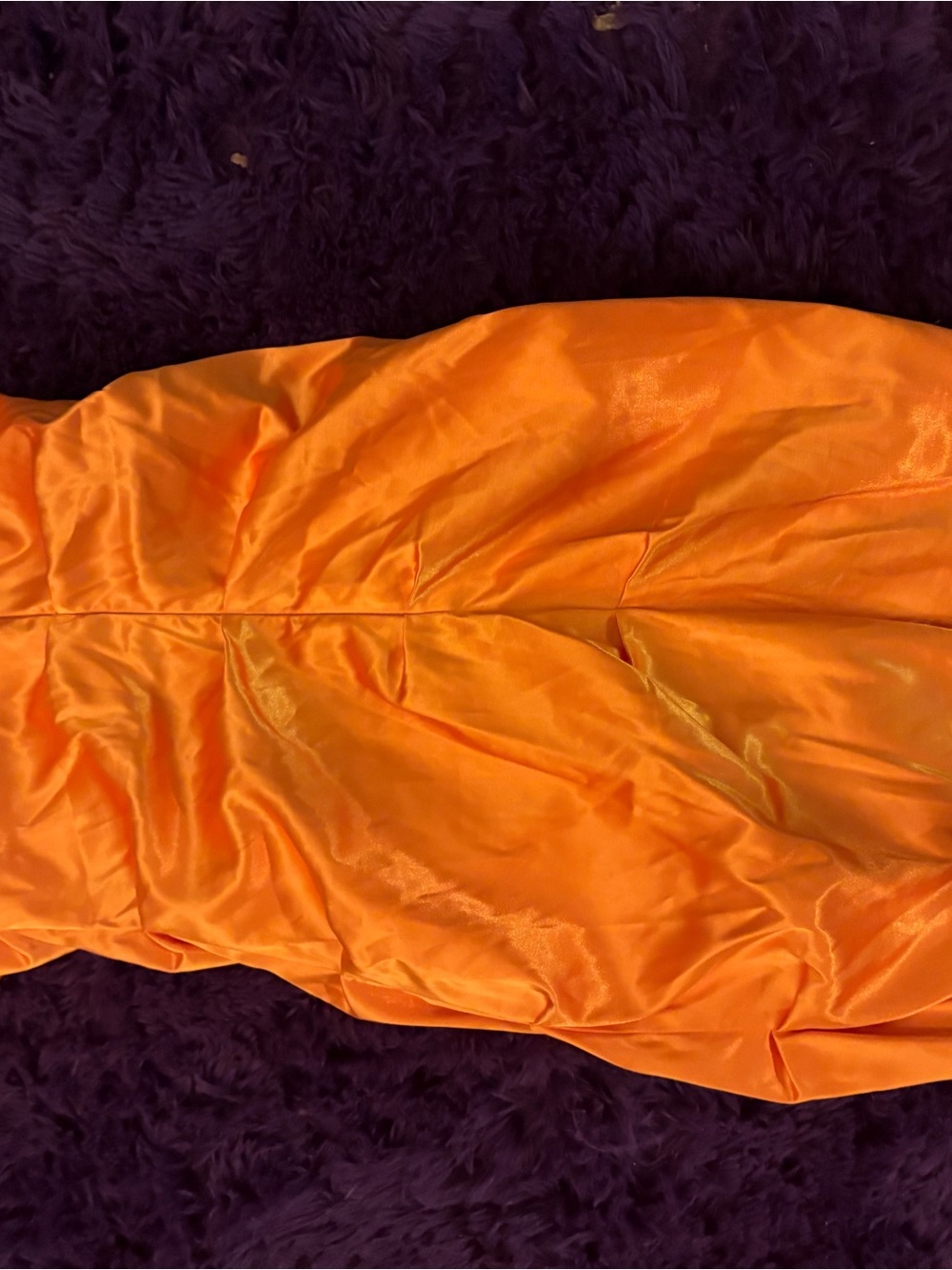 Windsor Bright Orange Dress with Heart Logo - Picture 4 of 5
